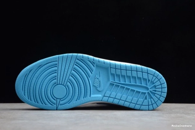 MaikeSneakers 'UNC' 1 Air High 555088-117 OG Jordan Retro 0814